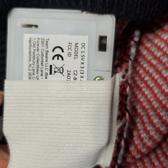 NFL Houston Texans Football Light Up Bluetooth Ugly Sweater S - Picture 3 of 9